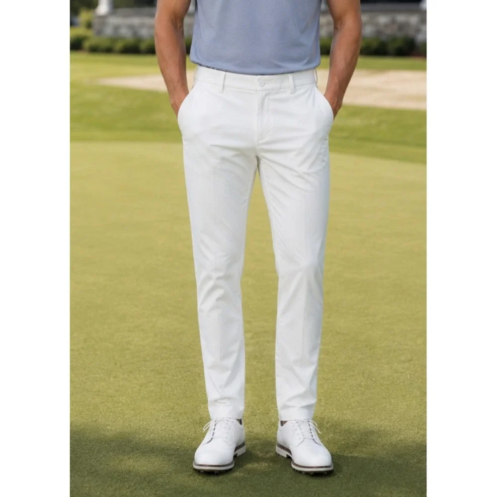 Jack Archer Jetsetter Tech Pants 31 x 34 Slim Fit True White Golf Performance - Picture 1 of 12